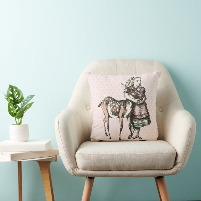 Alice en het Fawn Sierkussen (Stoel)