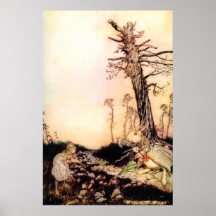 "Alice en het witte konijn" Poster