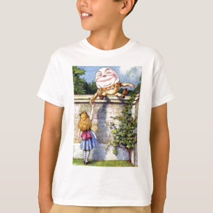 Alice en Humpty Dumpty in Wonderland T-shirt