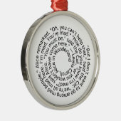 Alice en ornement fol de citation du pays des (Droite)