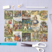 Alice en papier de soie de soie du pays des (Artisanat)