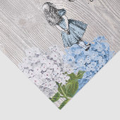 Alice en papier de soie de soie floral plus (Détail)