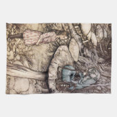 Alice en serviette de cuisine de Caterpillar du (Horizontal)