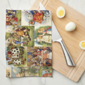 Alice en serviette du pays des merveilles (Quart Plié)