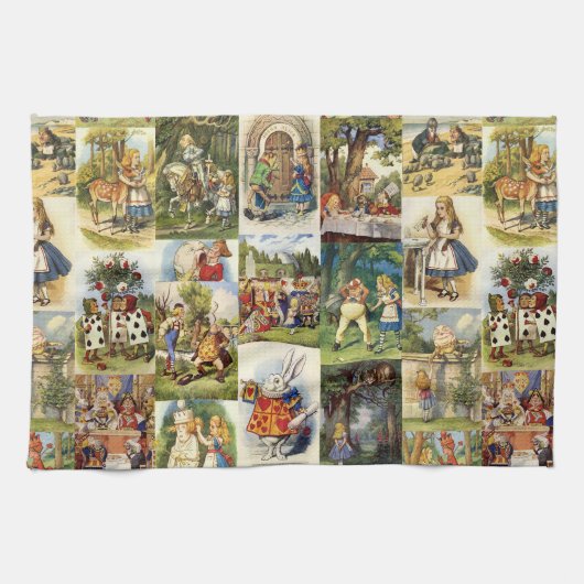 Alice en serviette du pays des merveilles (Horizontal)