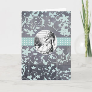 Alice en Wonderland Wenskaart Kaart
