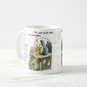 Alice et la tasse de cadeau de Caterpillar - (Devant gauche)