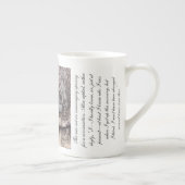 Alice et le Caterpillar Wonderland China Mug (Droite)