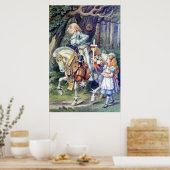 Alice et le Chevalier Poster en pleine couleur (Cuisine)