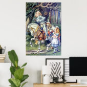 Alice et le Chevalier Poster en pleine couleur (Bureau à domicile)