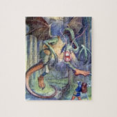 Alice et le puzzle polychrome de Jabberwocky (Vertical)
