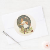 Alice et le Sticker Flamant rose (Enveloppe)