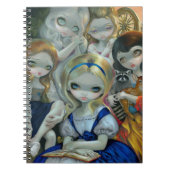 "Alice et les princesses" carnet de Bouguereau (Devant)