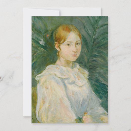 Alice Gamby en Buste | Berthe Morisot (Voorkant)