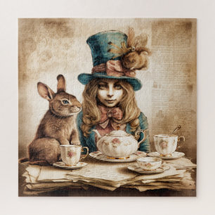 Alice geïnspireerd in Wonderland Legpuzzel