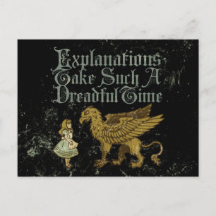 Alice Griffin legt zo'n vreselijke ti uit Briefkaart