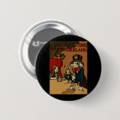 Alice Hoesje Mad Tea Party Ronde Button 5,7 Cm (Voorkant /achterkant)
