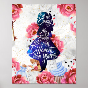 Alice - Ik ben niet gek Poster