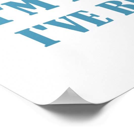 ALICE - IK BEN NIET ZO INNOCENT POSTER (Hoek)