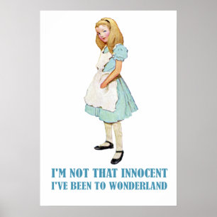 ALICE - IK BEN NIET ZO INNOCENT POSTER