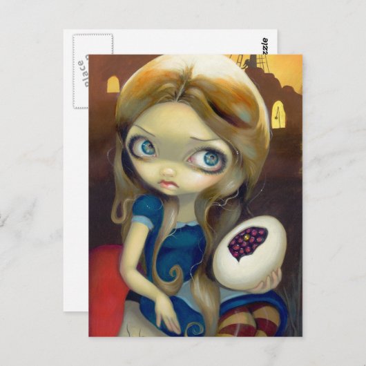 "Alice in a Brueghel Vision"-Briefkaart Briefkaart (Voorkant / Achterkant)