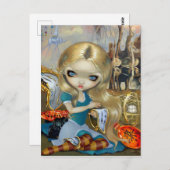 "Alice in a Dali Dream" van Jasmine Becket-Griffit Briefkaart (Voorkant / Achterkant)
