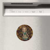 "Alice in Clockwork" Magneet (Insitu (Vaatwasser))