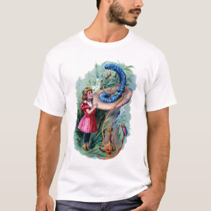 Alice in de T-shirt van het Sprookjesland