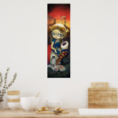 Alice in een Brueghel Vision ART PRINT Wonderland (Keuken)