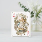 Alice in het Briefkaart Wonderland (Staand voorkant)