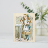 Alice in het Briefkaart Wonderland (Staand voorkant)