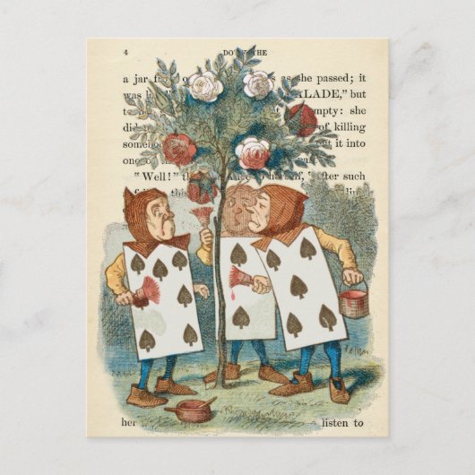  Alice in het Briefkaart Wonderland (Voorkant)