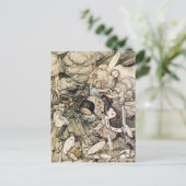  Alice in het Briefkaart Wonderland (Staand voorkant)