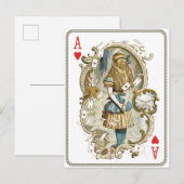  Alice in het Briefkaart Wonderland (Voorkant / Achterkant)