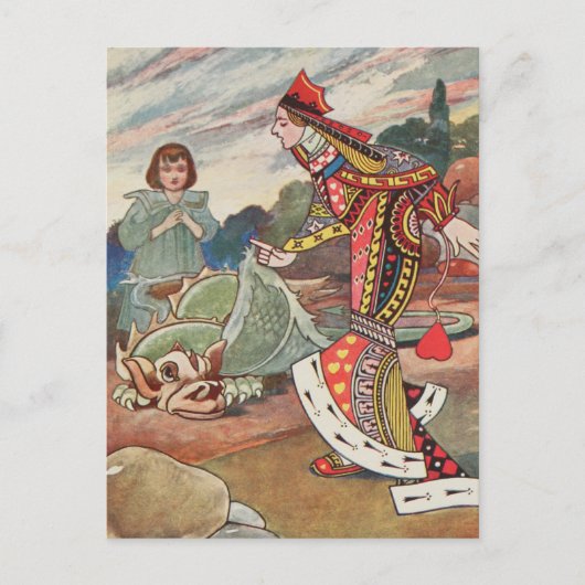 Alice in het Briefkaart Wonderland (Voorkant)