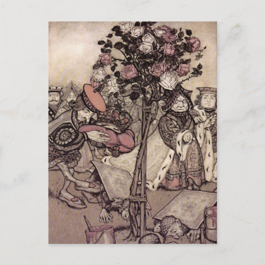  Alice in het Briefkaart Wonderland (Voorkant)