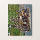 Alice in het centrale park van Wonderland. Legpuzzel (Verticaal)