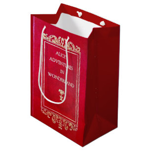 Alice in het Wonderland Book Medium Cadeauzakje