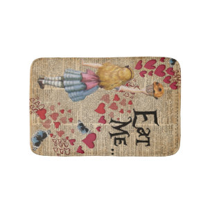 Alice in het Wonderland eet me Muffin Badmat