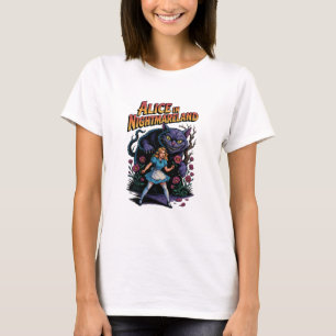 Alice in Nightmareland - De donkere Cartoon T-shirt