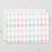 Alice in ONEderland 1e verjaardag Kaart (Achterkant)