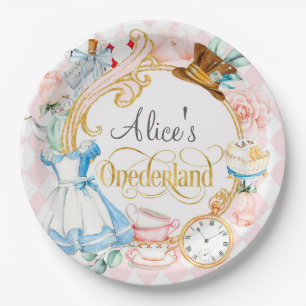 Alice in Onederland: de gekke hater theaterdag Papieren Bordje