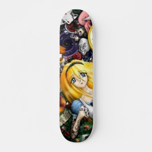 Alice in Skateland 2 Skateboard (Voorkant)