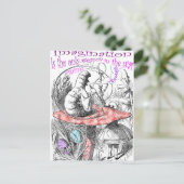 Alice in Sprookjesland Briefkaart (Staand voorkant)