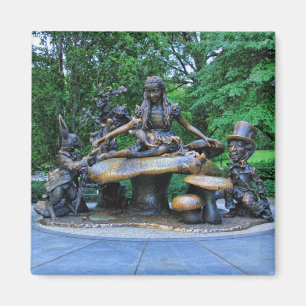 Alice in Sprookjesland - Central Park NYC #2 Magneet
