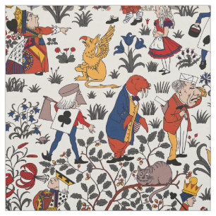 Alice in Sprookjesland Stof