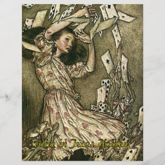 Alice in Texas Holdem Poker Flyer