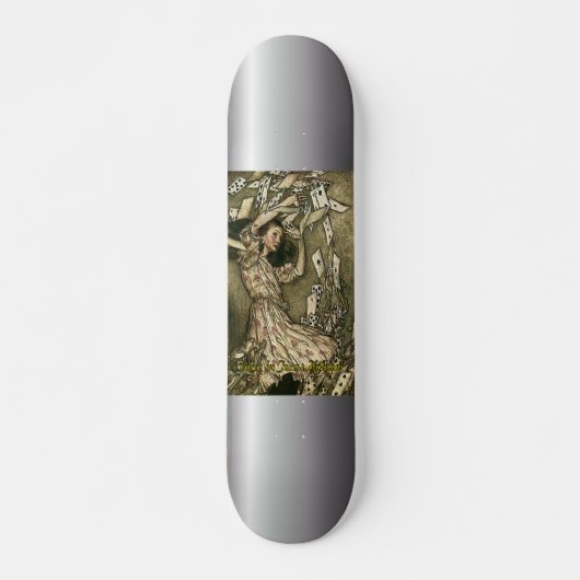 Alice in Texas Holdem Poker Skateboard (Voorkant)
