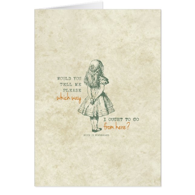 Alice in Wonderland (Voorkant)