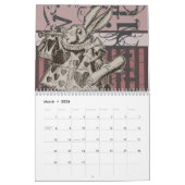 Alice in Wonderland 12 maanden kalender (Mar 2026)